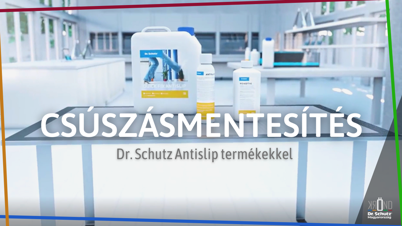 Videó a Dr. Schutz Antislip termékekről